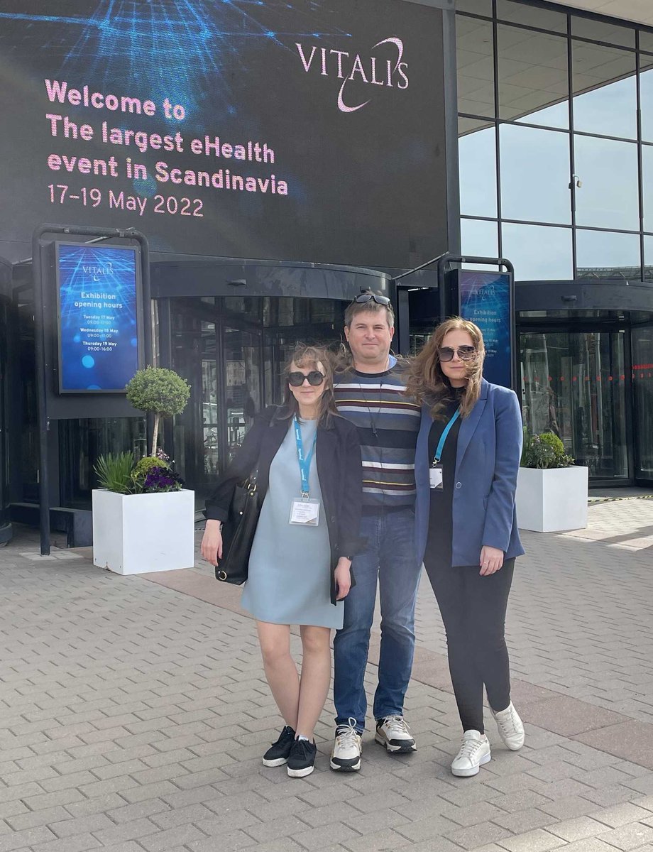 _CoNurse's tweet photo. This year at one of the biggest ehealth event @Vitaliskonf engaging discussions were held with leading innovators in the field of digital health.
It was a pleasure to meet up with Kadri Haljas,from @TriumfHQ, and Katrina Laks from Migrevention. #eHealth #eHealthscandinavia https://t.co/7SMuHFv3oF