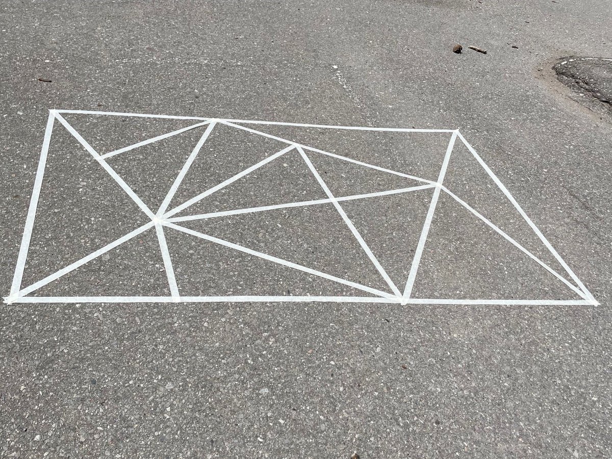 Tdsb_WestPrep's tweet photo. Our #Kindergarten friends in Rm.206 showed us some beautiful art that they created on our pavement.  @TDSB_Arts https://t.co/dGd6vs00aL