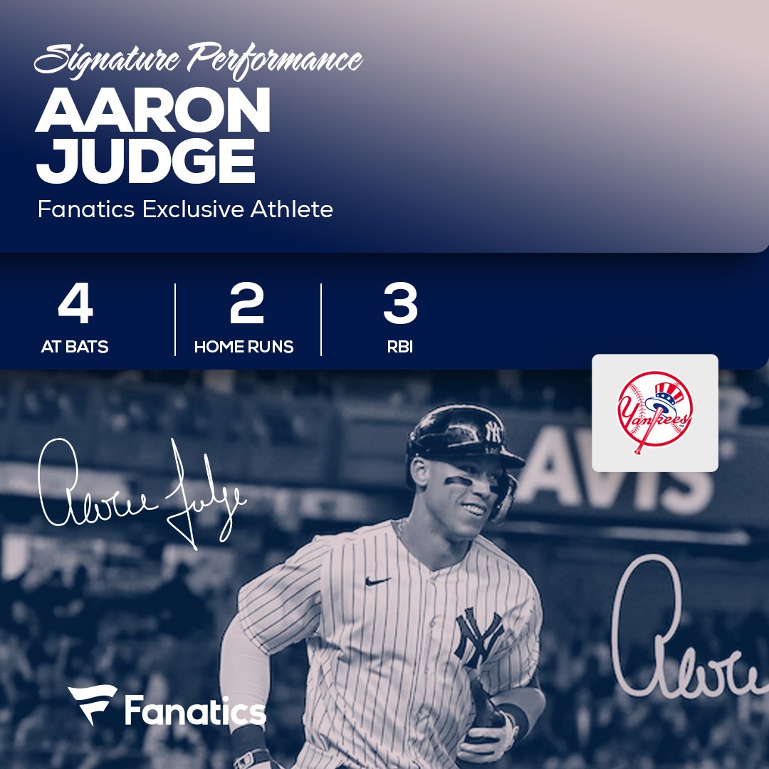 aaron judge fanatics