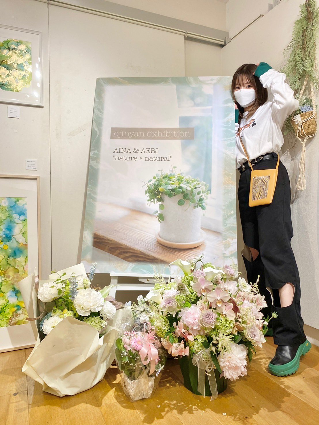 えじにゃん個展、山内あいなさん作品& x杉田陽平トークイベント I&YOUグッズ えじにゃん個展、山内あいなさん作品& x杉田陽平トークイベント