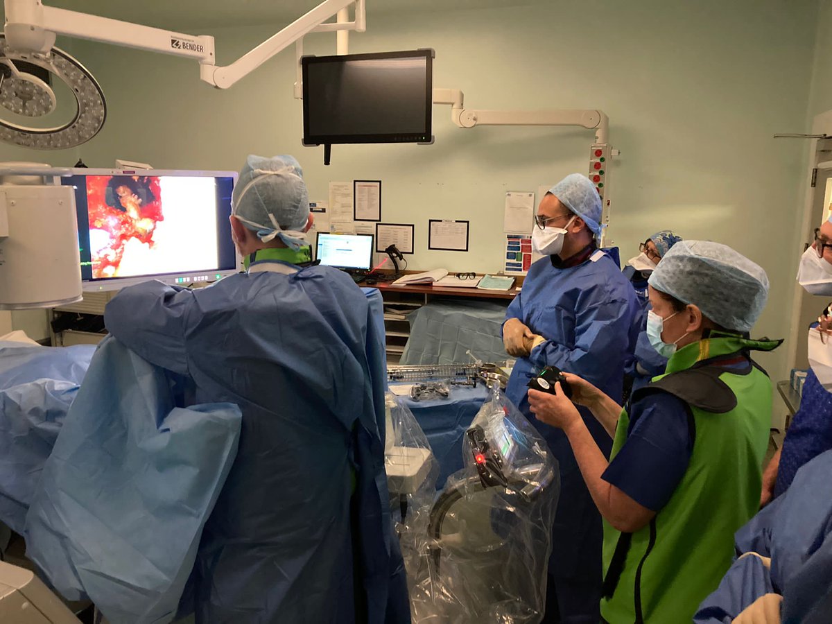 Housbow's tweet photo. Third Day in Ireland!

2 cases with @LizaMclornan 
@niall_kelly @lianne_pickett at @Beaumont_Dublin 

warm thanks to our partner and friends
@Joeoneilllucan 
@WojnarWesley 

Let's destroy stones 🎮 🦾 

#endourology 
#rirs 
#madeinfrance 
@Talkabouturolo1
@AnthonyMorel https://t.co/nVqukx12uA
