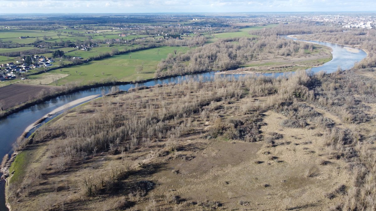 Eauvergnat's tweet photo. Le saviez-vous ? L’Allier et sa nappe alluviale alimentent près de 2/3 des habitants du département éponyme ! La mobilité de la rivière, sa dynamique, est essentielle pour conserver une eau potable de qualité et accessible au niveau des puits de captage https://t.co/ERU9D3UsHZ https://t.co/YGuitkgQuJ