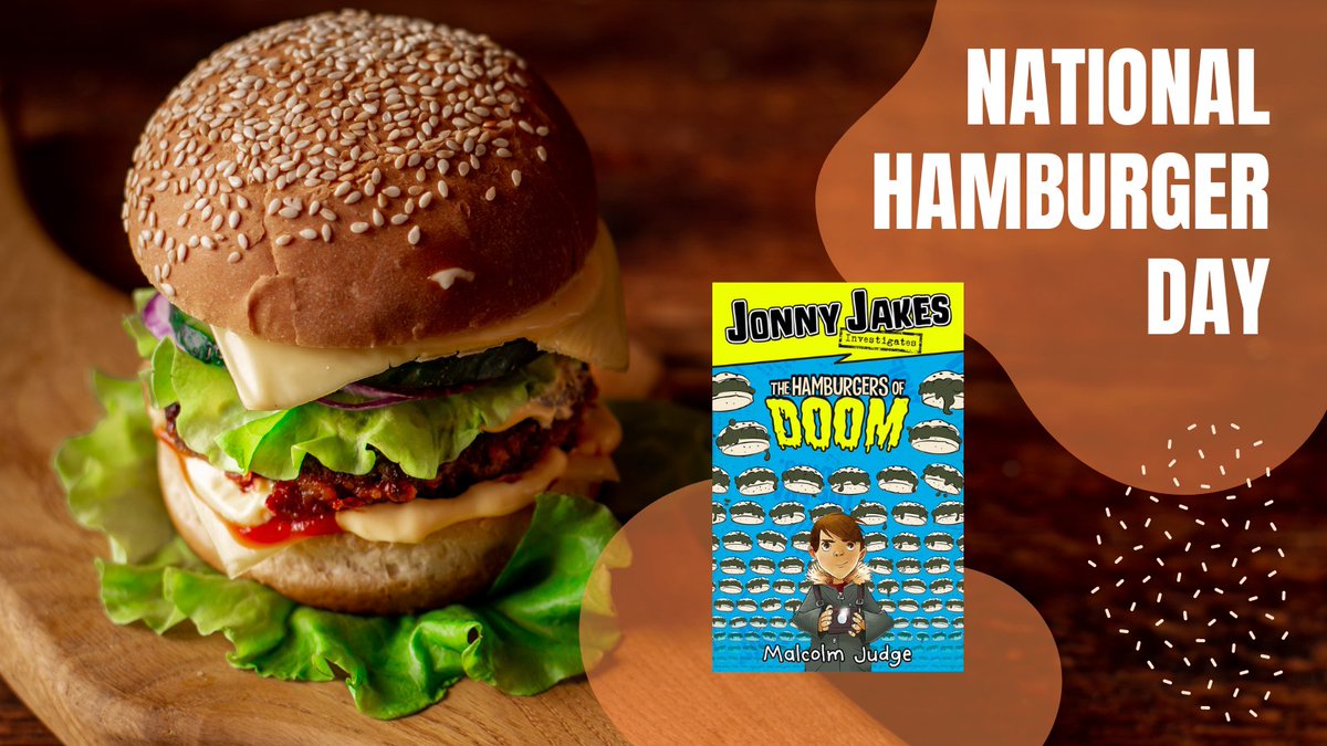 OxtedLibrary's tweet photo. Celebrate #NationalHamburgerDay with your favourite take away and @MalcolmGJudge1's The Hamburgers of Doom!
@SurreyLibraries https://t.co/ka5wXDtT8a