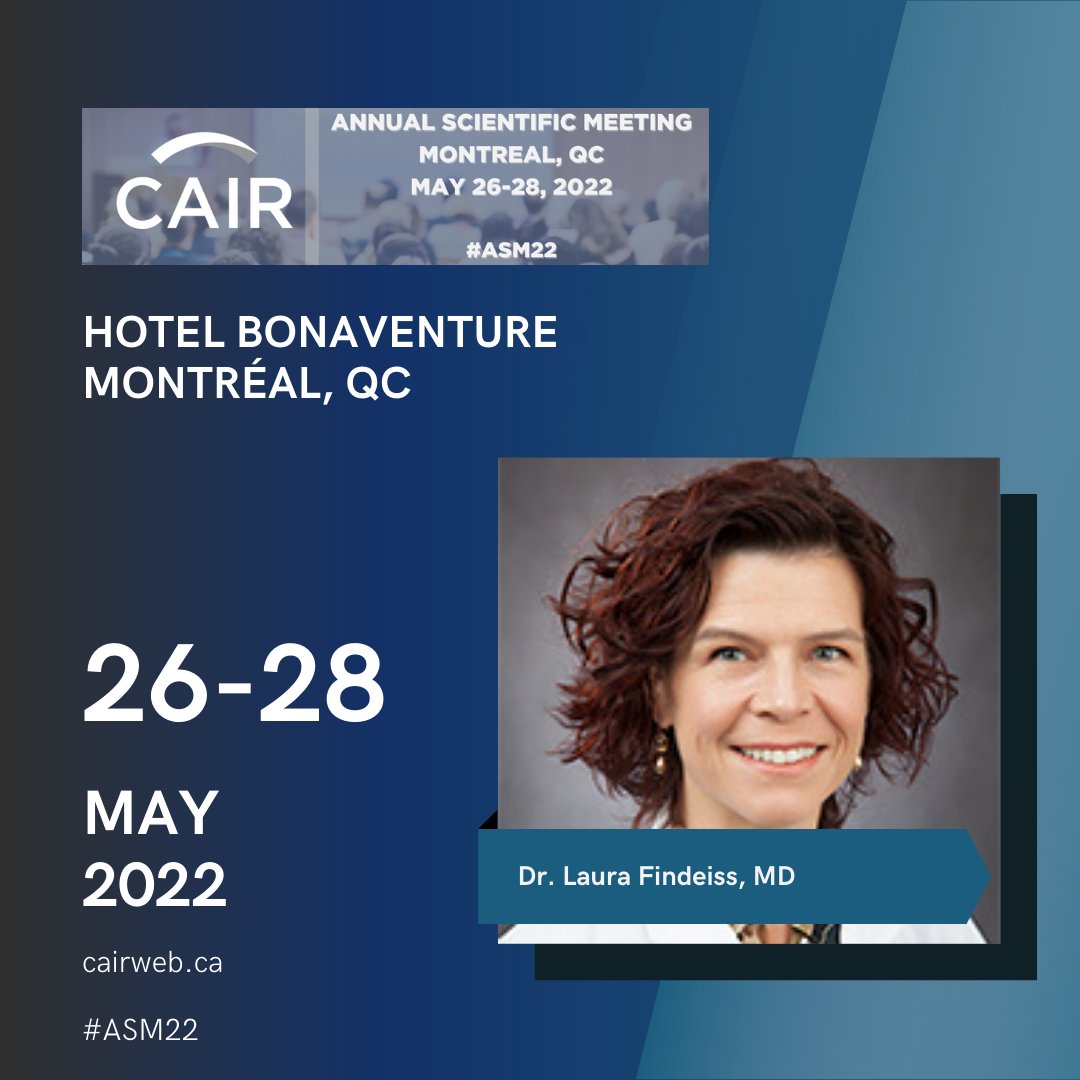 CAIRweb's tweet photo. 📢Meet our guest speakers! @cirsesociety Dr. Afshin Gangi, @SIRspecialists Dr. Laura Findeiss, SFICV Dr. Pascal Chabrot. Still time to register & attend our #ASM22 in Montreal:
https://t.co/13EUTaf12K
#Irad #cdnIR #MedEd #TwittIR #WomeninIR https://t.co/3dGDae5fzn