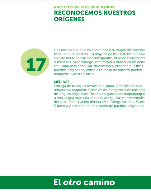 mariomorenocl's tweet photo. @camila_vallejo Que bueno que están comenzando a leer y aplicar el Programa de Gobierno de Alfredo Sfeir... el único camino. https://t.co/KqP9TP6Ugb