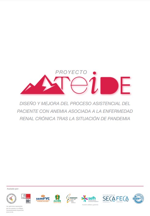 SEDENenfermeria's tweet photo. 📣Conoce el #ProyectoTEIDE, un diseño y mejora del proceso asistencial del paciente con Anemia asociada a la ERC tras la situación de pandemia.

Avalado por @SEDENenfermeria  @SEDISA_NET @semfyc @FNALCER @SEMERGENap @sefh_ @CalidadAsistenc

📲https://t.co/NMpXmymvlS https://t.co/oeCkvEt6aC
