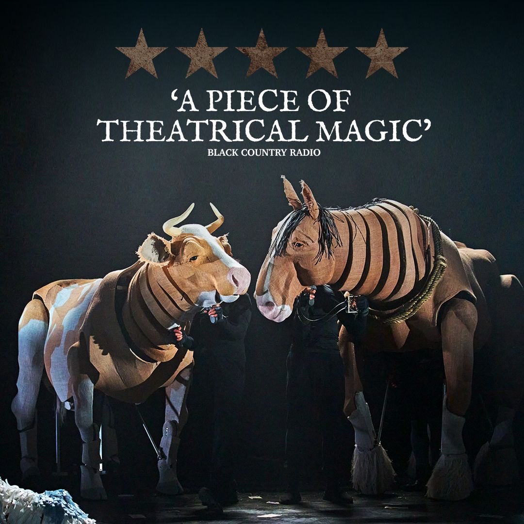 We’re currently playing at our penultimate tour stop - <a href="/WolvesGrand/">Wolverhampton Grand</a>! 🙌

Will you be watching this week?

animalfarmonstage.co.uk