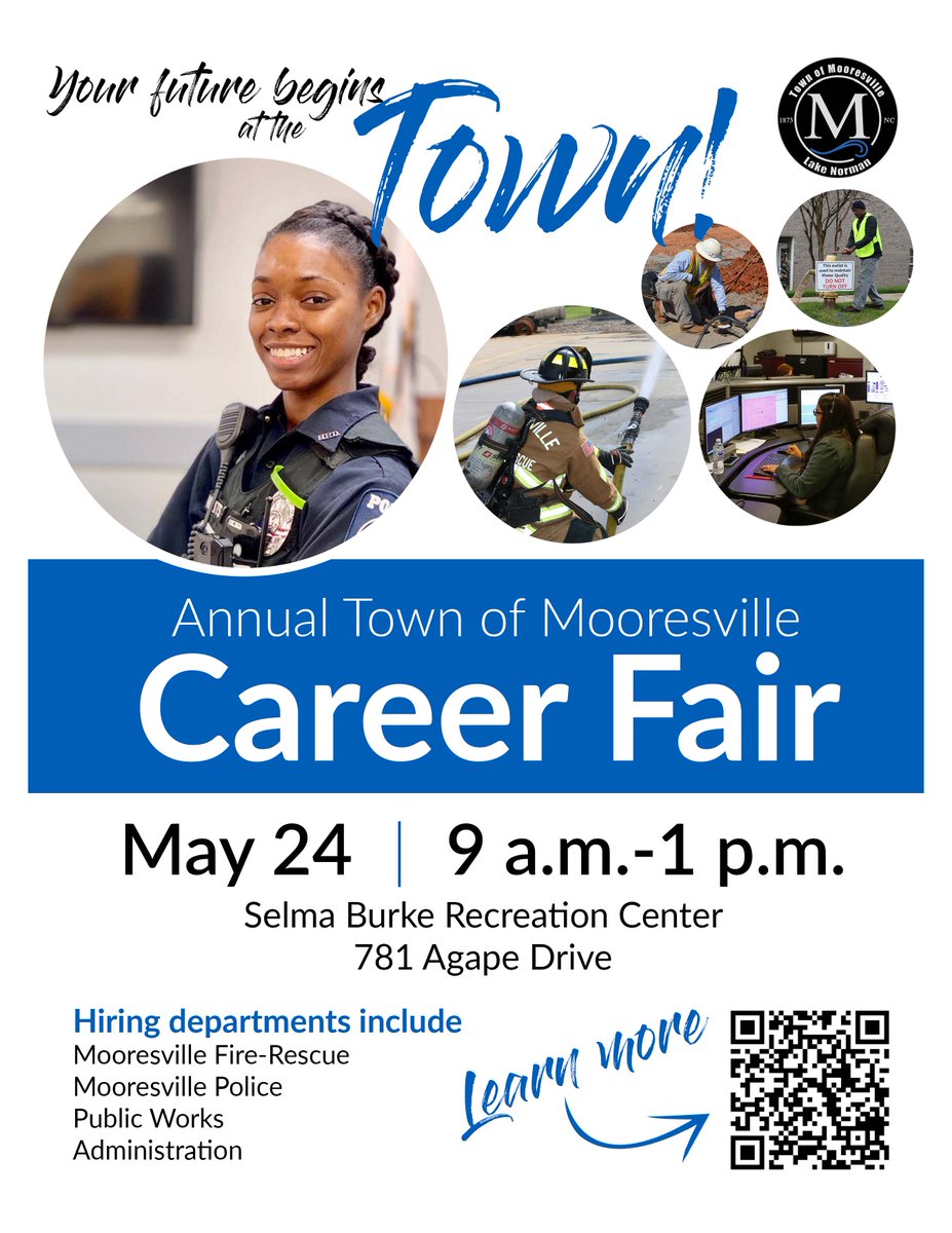 Don't forget, our Career Fair is coming up on May 24! Please join us!