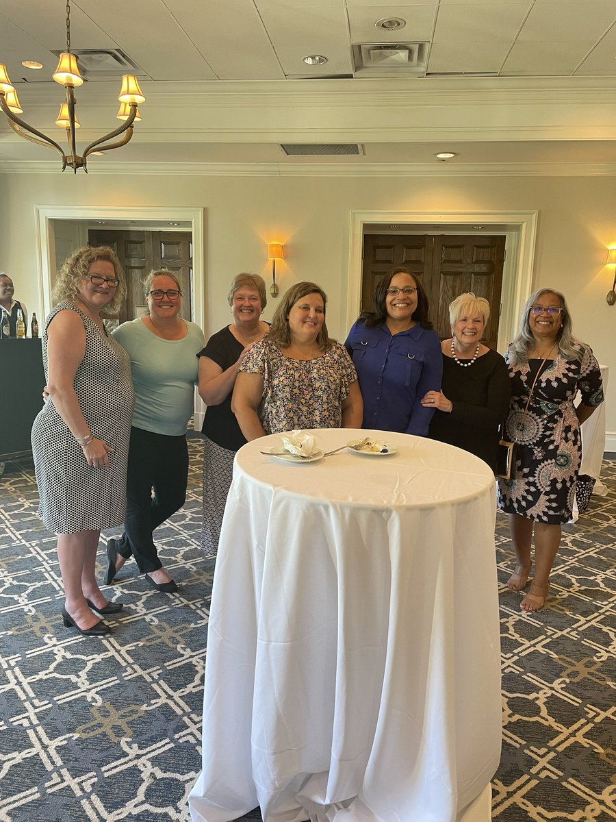 NorthWakeCCA's tweet photo. Congratulations to Ms. Hitchings  and Ms. Lee. 80 years of combined experience and they are retiring. We are happy for them and will miss them. #soarstrong #griffinssoar https://t.co/r5PvRewkZ3