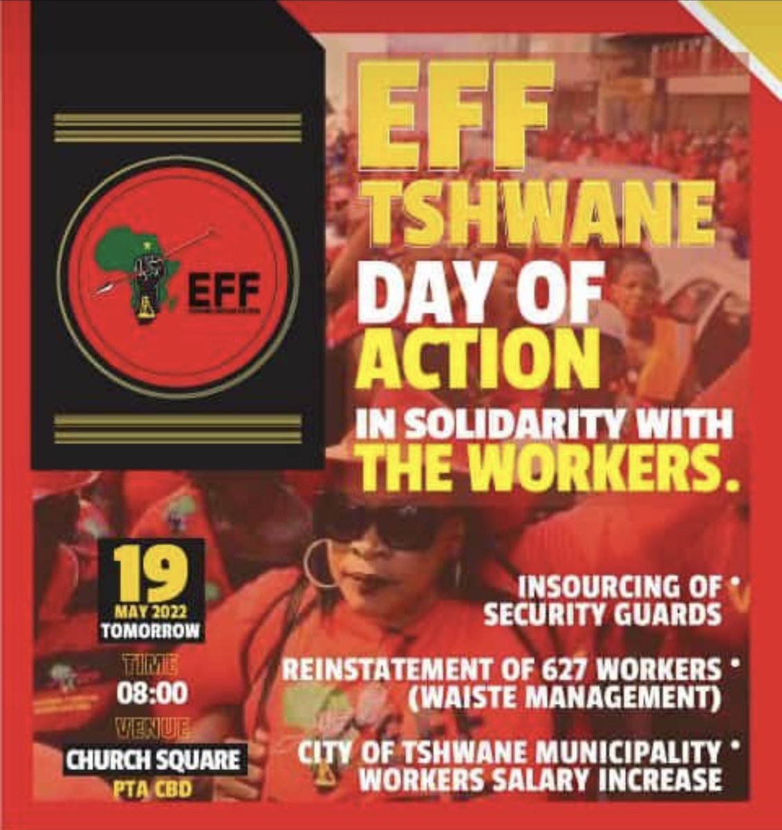 EFF Tshwane Caucus tweet media