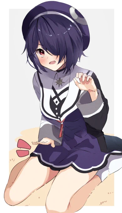 #あおぎり高校美術部
#100日チャレンジ
31日目、音霊魂子 