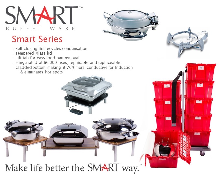 SMARTBuffetWare's tweet image. Smart Series - Self-Closing Removable Lid, Water Recycling Channel, Water Fill Line, Low Energy Induction or Canned Fuel Ready, Cladded Bottom.
#smartsolutions #smartbuffetware #smartinduction #smartchafer #smartseries #smarttrolley
smartbuffetware.com