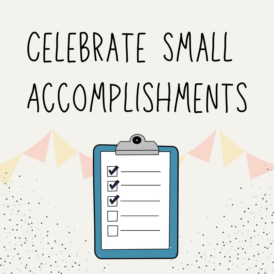 FitangoHealth's tweet image. Sometimes we get caught up in our lives and forget to take a moment to celebrate the small accomplishments in life. Whether it’s finishing a load of laundry or doing a deep clean of your house, celebrate your small accomplishments! 

#wellnesswednesdays #celebrate #mindfulness