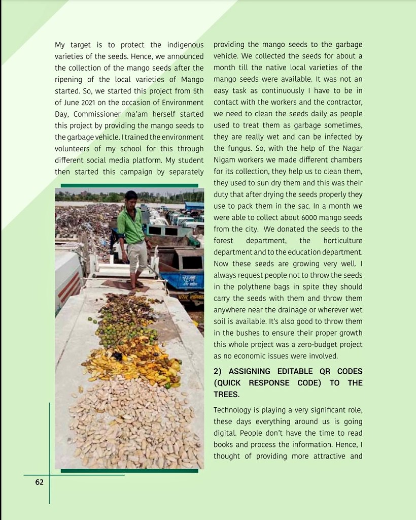 DrArchanaShukl3's tweet photo. Feeling proud as a teacher, the work of my students has been published in Annual Forest Magzine- Vananchal Sandesh..
Thank you @Hooda_Tanvi @Collector_Satna @SmartSatna @sushil_satna For always supporting us.
@schooledump
@minforestmp
@CMMadhyaPradesh
@ManKIbaatPMmodi https://t.co/NEOfGwuoNG