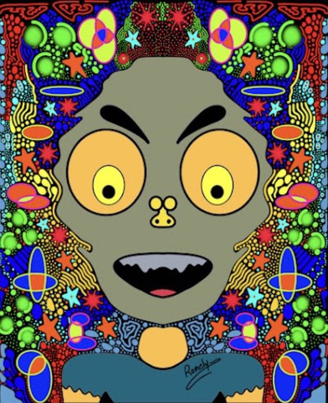 AHSnfts's tweet photo. I know y’all prefer computer generated graphics… but I prefer hand drawn vibrant colors and originality.
#NFTs #nftart #NFTcollectibles #NFTProject #opensea #Romley
https://t.co/29BsVWPzQg https://t.co/50QjpiVz4u