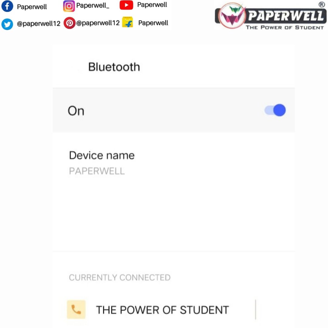 paperwell12's tweet photo. Connect with us on 

Instagram https://t.co/xuPbRAgVWE
YouTube.   https://t.co/mYnuL1iT3T
Twitter https://t.co/Sbqw1wYfRl

We Are PAPERWELL
We Are "THE POWER OF STUDENT"
.
.
.
#paperwellnotebook #paperwellproducts #paperwell #powerofstudents #connected https://t.co/NSdXjbPEQB