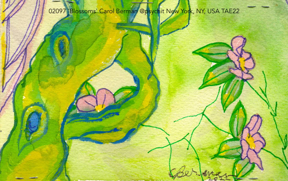 PAEartforacause's tweet photo. 'Blossoms' by Carol Berman @psychit (New York, USA) 

Thank you for this piece of art for the TAE22 sale Carol!

#TAE22 supporting @Encephalitis Society.
Art Sale: 25/26 June in #YORK. Online sales open 29 June

#Encephalitis #EncephalitisHelp #ArtFundraiser
#BrainArt https://t.co/vTzFlul5WG