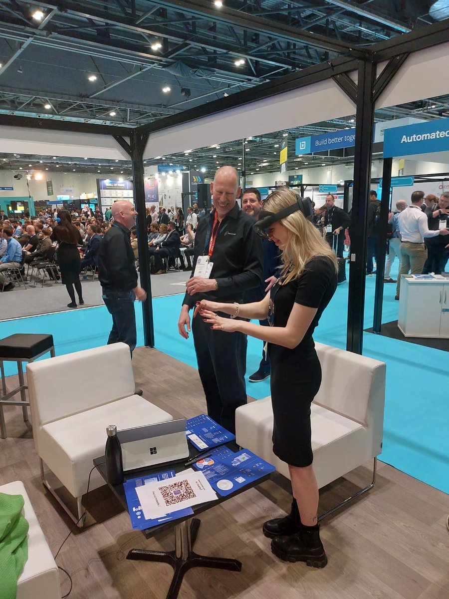 fexillon's tweet photo. Busy day on Fexillon stand at the @DigiConWeek Come along to chat about #DigitalTwin #SmartBuildings #BIM #MixedReality #SoftLandings #DigitalAssetLifecycle #BuildingInformationManagement #DigitalHandover #Sustainability and more! We are on stand DE91
#DCW2022 #YourBuildOnePlace https://t.co/f7t9zpIjux