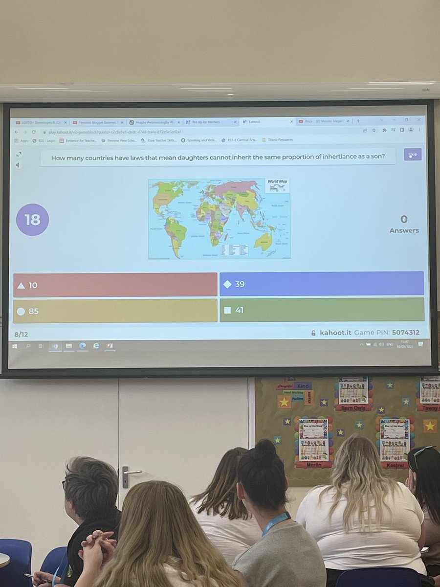 penviewschool's tweet photo. Competitive start to tonight’s CPD session launching next half term’s theme of Pride and Identity delivered by our Curriculum Champions. Well done Team Osprey on winning the Kahoot quiz! https://t.co/axUg7KAx9T