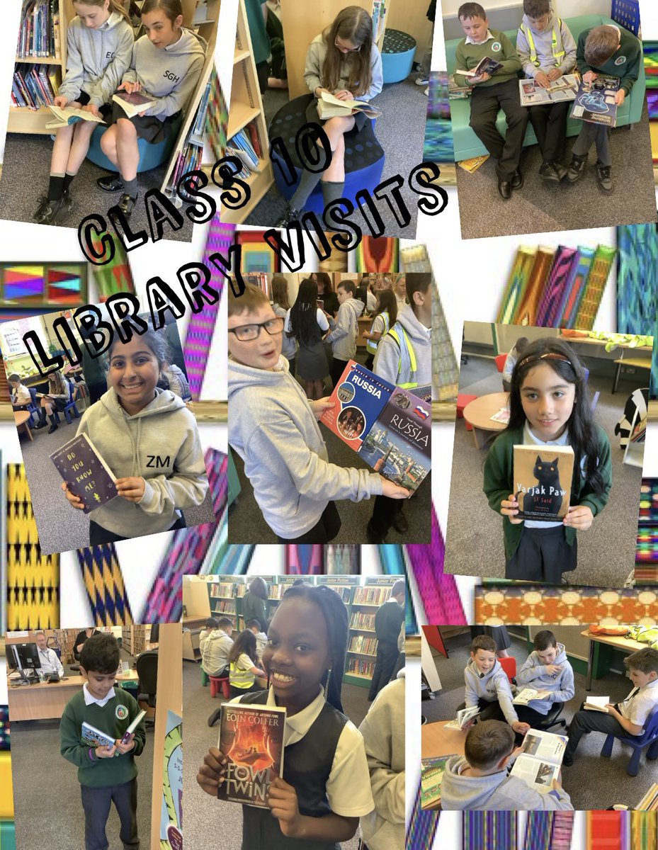 daly_mrs_'s tweet photo. We had a fantastic trip to @BuryLibraries this morning with #sjsbclass10 The children all left with a new book to enjoy and were absolutely spoilt for choice #sjsbreading @StJosephStBede #readingforpleasure #readingrocks https://t.co/C4CeH1Qcxt