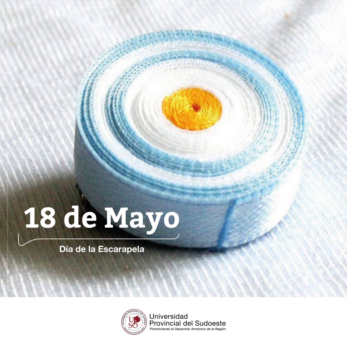 upsouniversidad's tweet photo. 🗓18 de mayo - #DiaDeLaEscarapela https://t.co/ARhzoV9Gu5