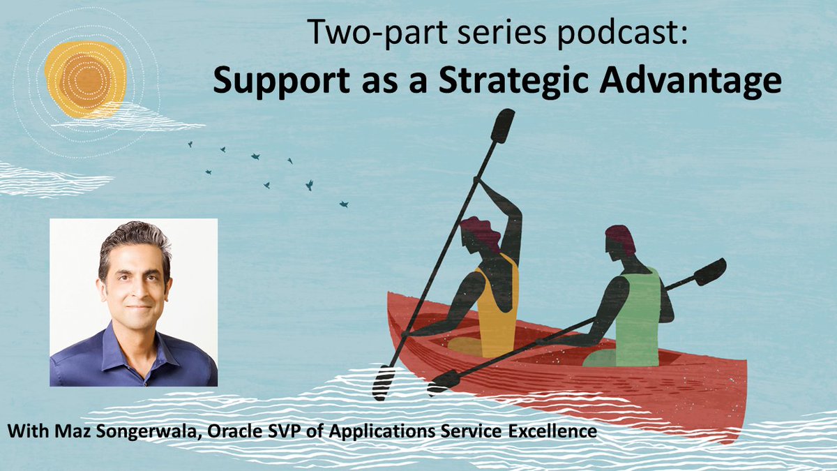Oracle_EBS's tweet photo. Maz Songerwala Oracle SVP joined Omdia Digital Leaders in the part 2 of podcast “How to turn support into strategic advantage” to continue the conversation about leveraging support as strategic tool to enable customer success. https://t.co/Si3ECujO9a
#OracleSupportSeries4AppsUL https://t.co/mdkU8aFgmw