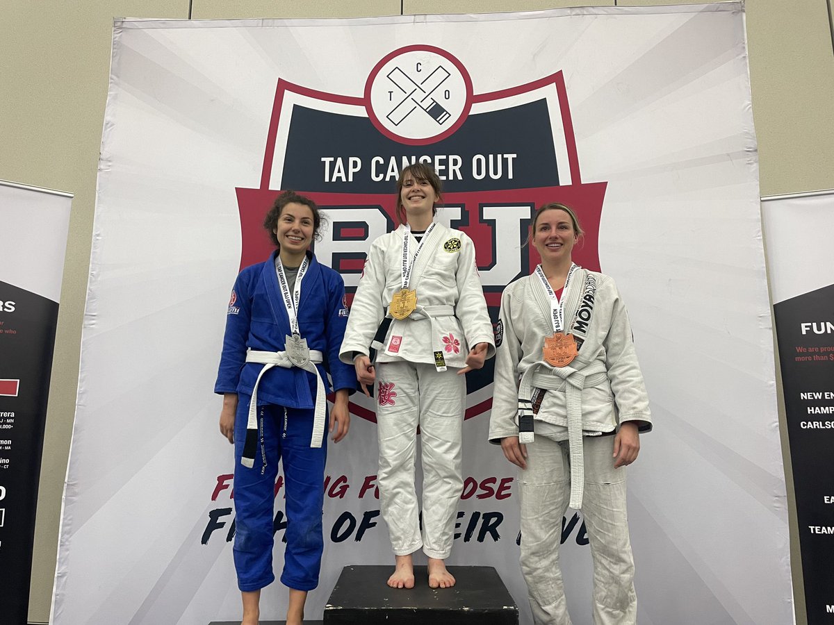 BetaAcademy's tweet photo. Congratulations to all our competitors who gave it their all at the Tap Cancer Out BJJ Tournament last weekend!

BETA’s final medal count: 🥇x4 🥈x5 🥉x3 
Now let’s get ready for the IBJJF DC Open! 

#betaacademydc #tapcancerout #martialarts #mixedmartialarts #mma #jiujitsu https://t.co/kURx5NIH7X