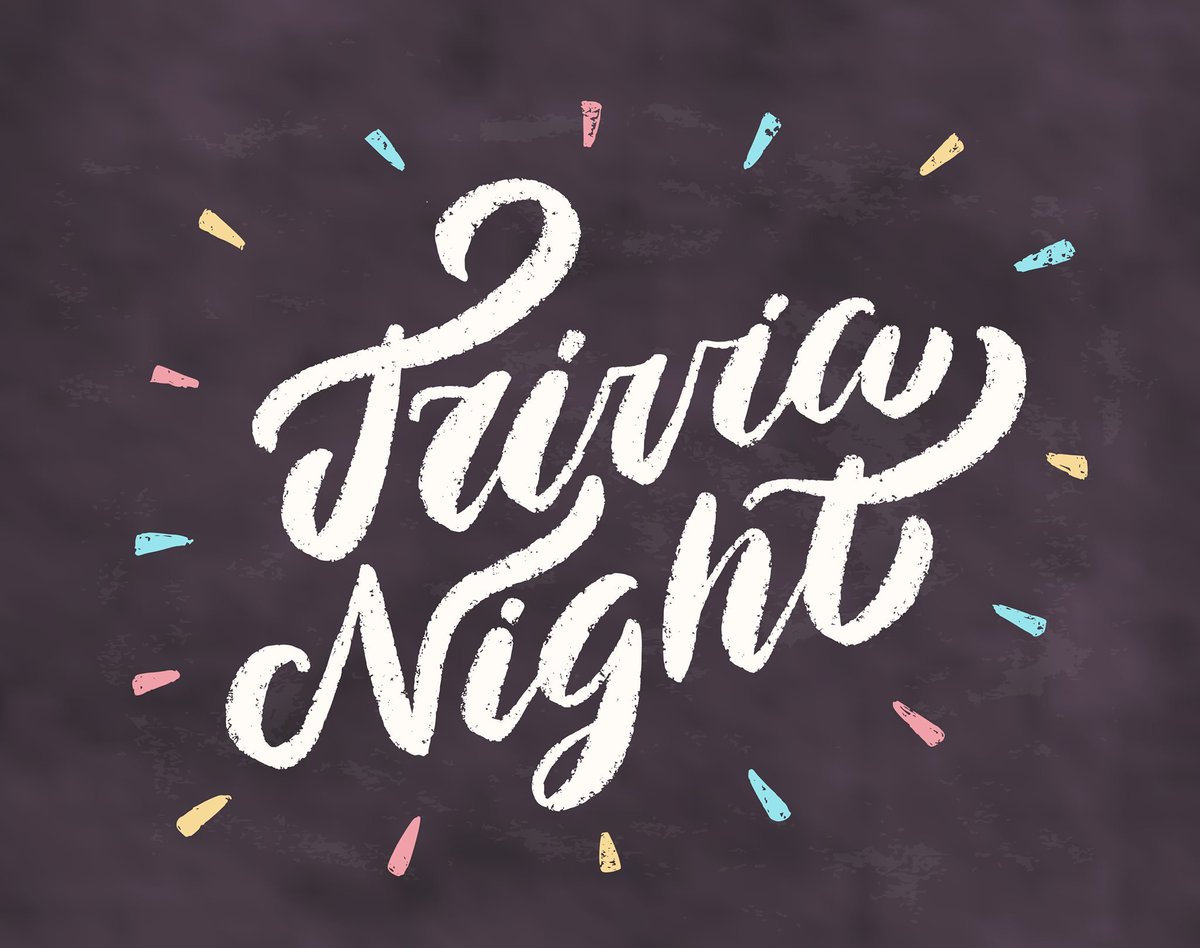 64And's tweet photo. 🎶 S-A-T-U-R-D-A-Y night!
Join us this Saturday for Trivia Night! | Starting at 7 pm 🧠
Call for reservations 📞 419-877-5320
...
#WhitehouseOH #Route64PubandGrub #Whitehouseeats #OHEats #OhioFoodie #OhioPub #PubGrub #OhioEats https://t.co/O2mkzSfQa6