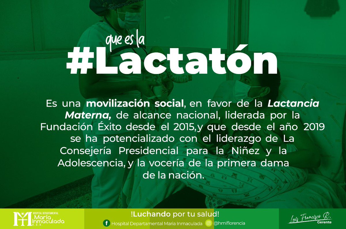 HospitalHMI's tweet photo. #Lactatón Hoy felicitamos a las mujeres que con su leche materna brindan alimento, remedio, vacuna y amor. Un producto inigualable, como cada una de ustedes ¡ninguna! https://t.co/lqyTA6Za8A