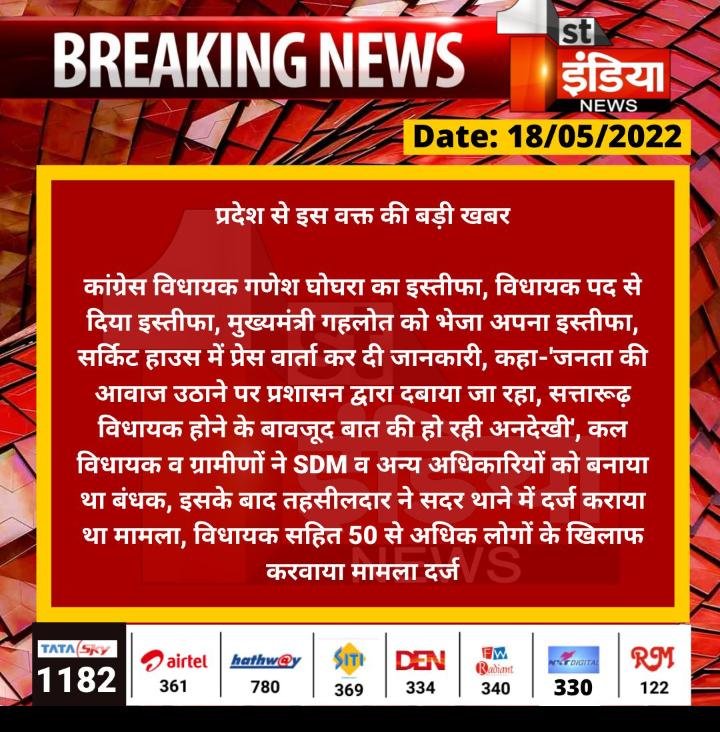 अपने ही घर में अपनो को इस तरह से गैर आदिवासी लोग इतना डराते हैं और वो भी एक स्थानीय विधायक को मतलब आप क्या समझ सकते 
आओ साथ मील कर आदिवासियों की हक अधिकार की लड़ाई लड़े भाड़ में जाए कमल कांग्रेस
<a href="/GaneshGINC/">Ganesh Ghogra</a>