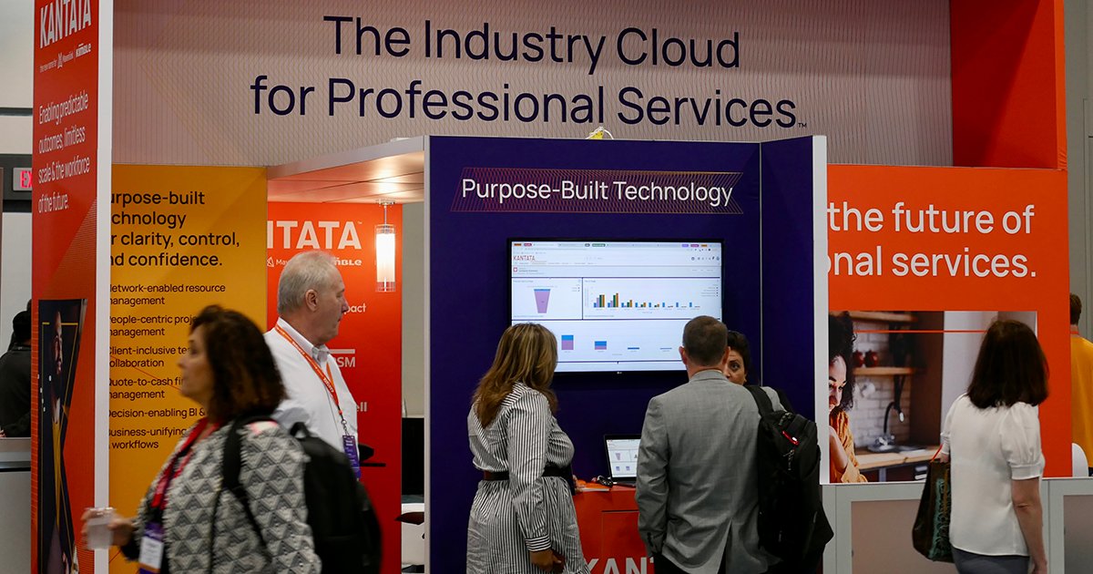 GoKantata's tweet image. With an astounding booth, insightful speaking sessions, and a fantastic networking event, Kantata made its presence known at TSIA World! #GoKantata