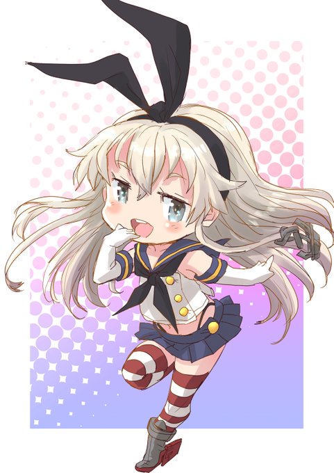 ディフォルメ島風ちゃん描きました

ところでこの間変更したプロフ画像のゆうれいちゃんが不味かったらしいのでついでこの島風チャンをプロフ画像にしますね 