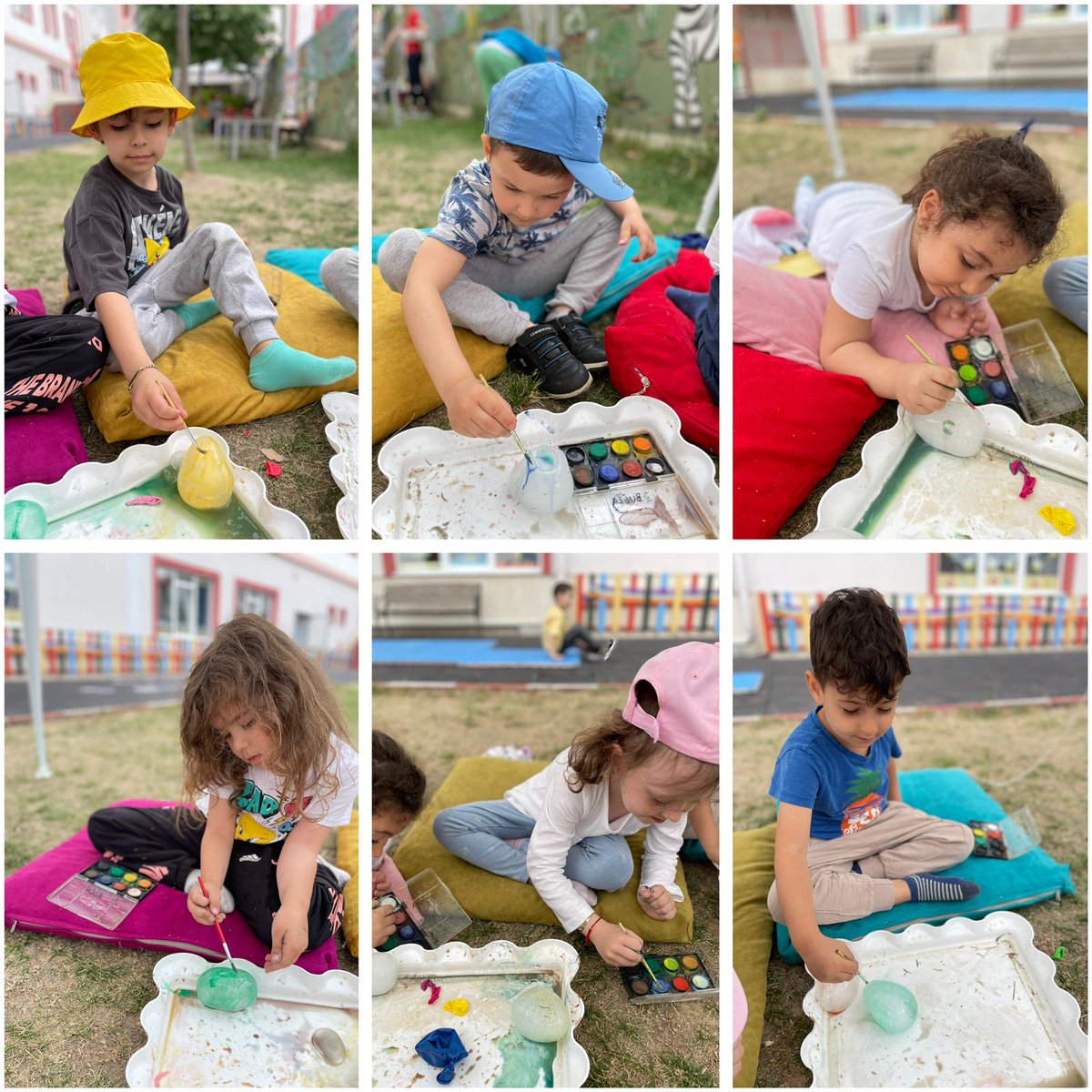Okul Öncesi öğrencilerimiz ‘Okul Dışarıda Günü’ kapsamında geri dönüşüm malzemelerini kullanarak etkinliklerini gerçekleştirdirler. Tüm gün keyifli oyunlar oynayarak açık havanın tadını çıkardılar🌳☘️🍃🌱🌿