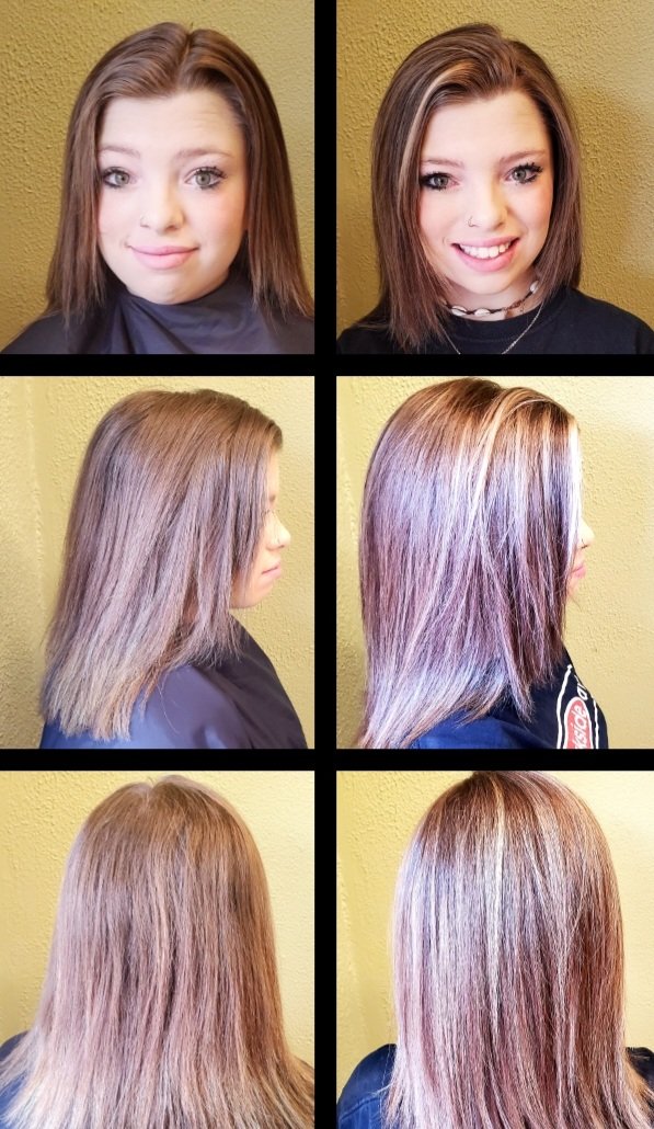 Our designer, Camberly helped this young lady update her hair style by adding some balayage highlights.
balancehairspa.com/appointment-re… 
#beinperfectbalance #beautyatbalance  #dreamincolor #extonpa #chesterspringspa #downingtownpa #downtownwestchesterpa 
#wellaprofessional #wellacolor