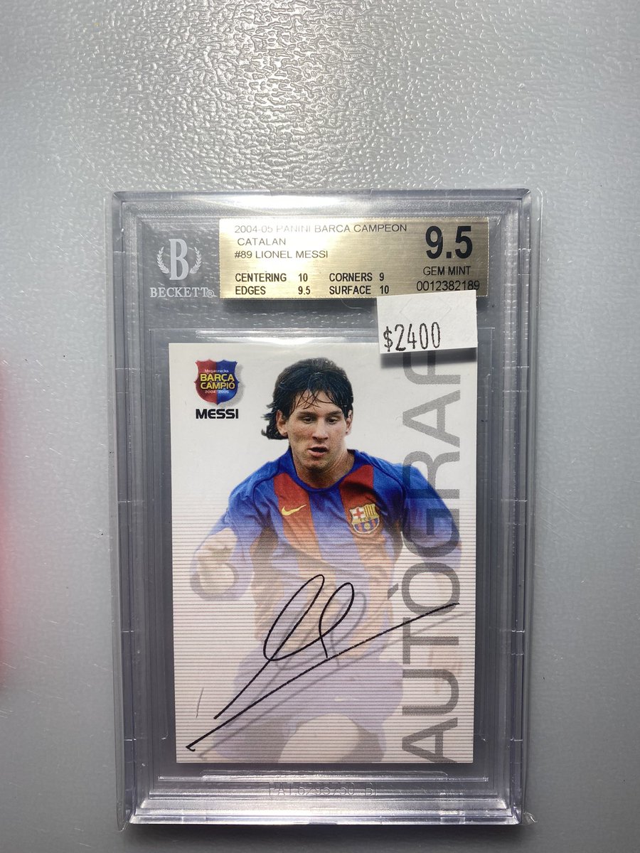 Messi Mega Cracks #89 Catalan Version. $2,200 OBO <a href="/sports_sell/">@SPORTS_SΞLL</a>