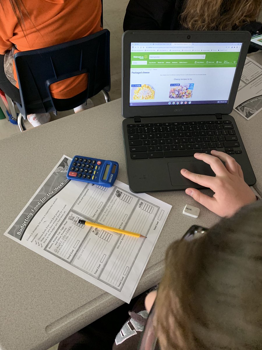 yandoclass's tweet photo. Making a budget for weekly groceries and ensuring we get something from all the food groups for a balanced diet! @SchoolPlymouth #financiallit #healthyeats #LearningIsFun https://t.co/LHaIpSVI7C