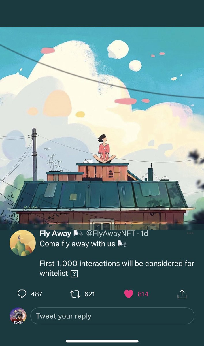 CryptoMeetsArt's tweet photo. @FIyAwayNFT https://t.co/E5wWyWNCs8
