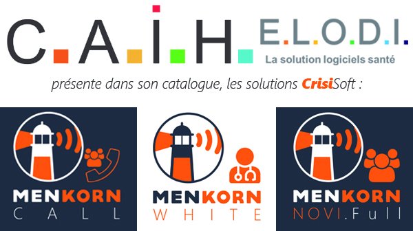 crisisoft's tweet photo. La Centrale d'Achat de l'Informatique Hospitalière a décidé de proposer les solutions #MenKorn de CrisiSoft - gestion de crise auprès de ses adhérents via le marché Elodi. https://t.co/aUurSfKovM