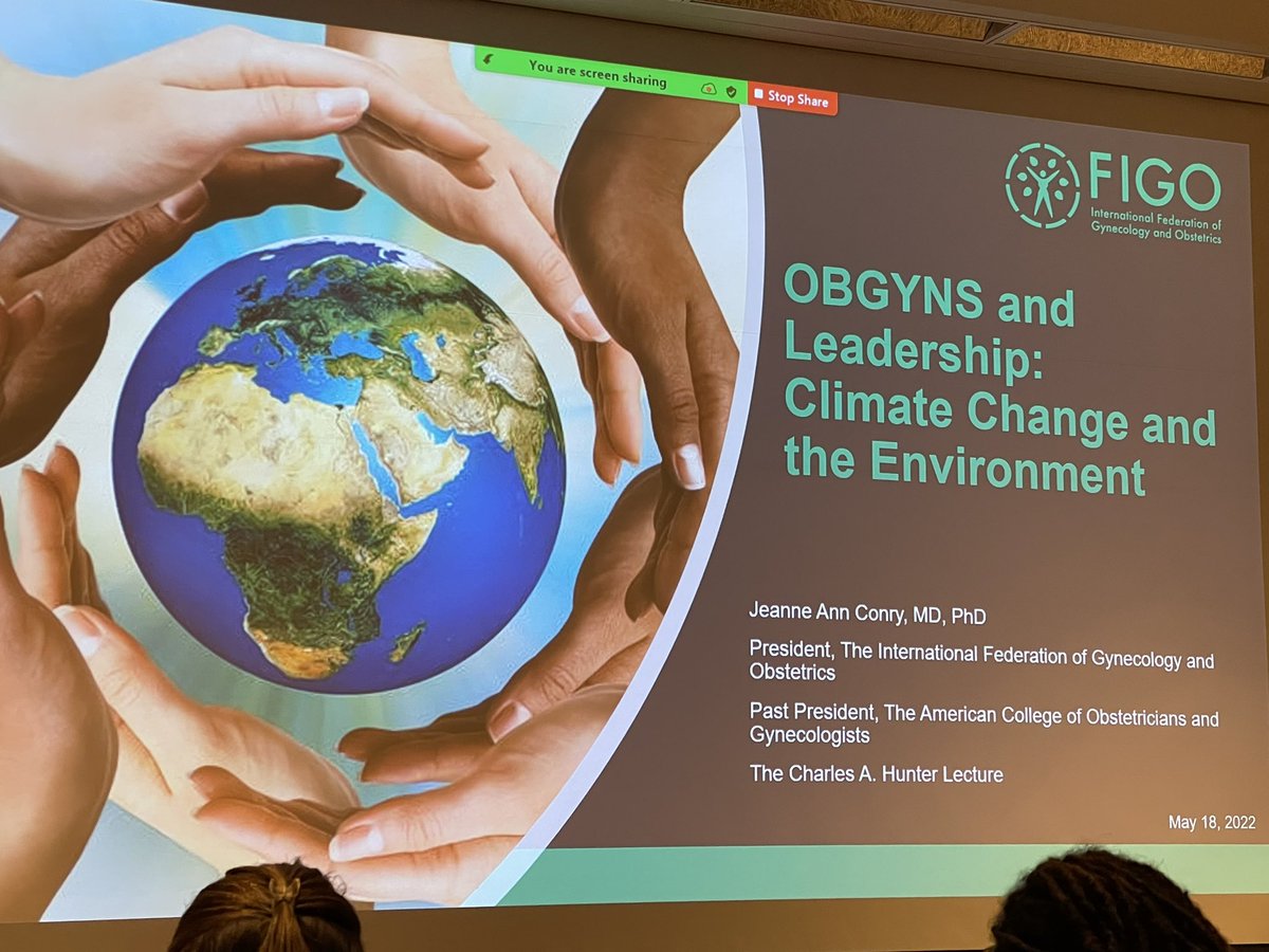 Honored to have past <a href="/acog/">ACOG</a> and current FIGO president <a href="/ConryJeanne/">Jeanne Conry, MD</a> present our Hunter Lecture today. #IUResearchDay