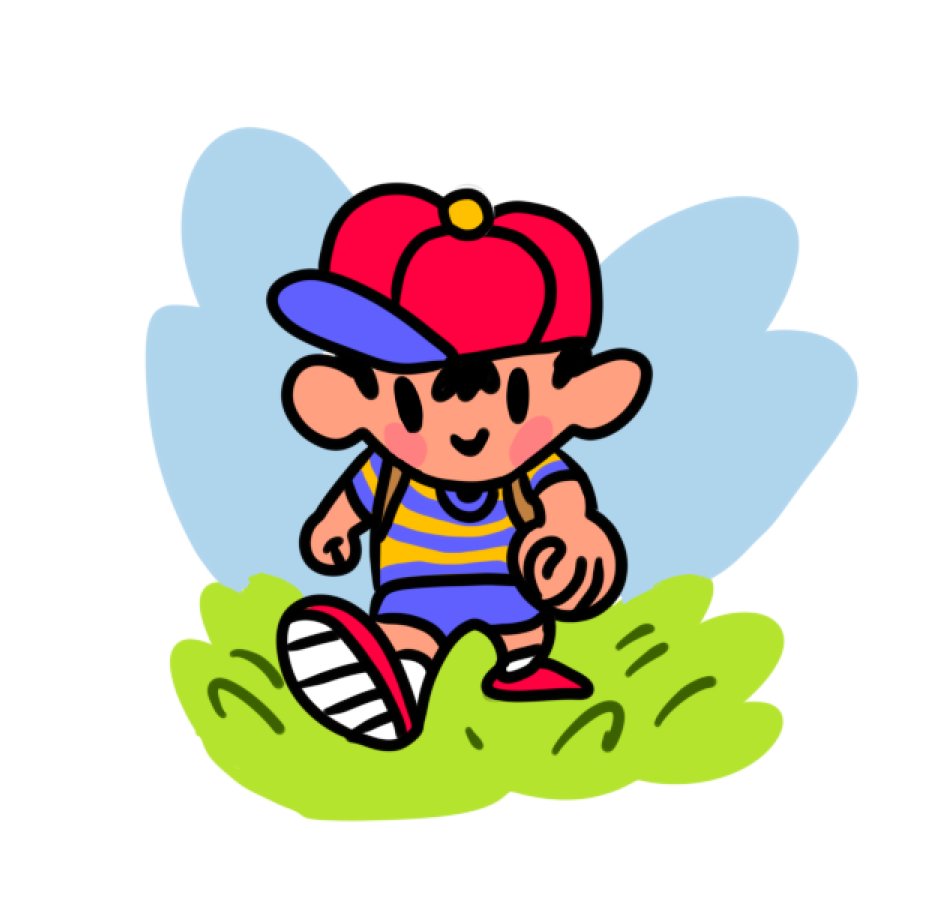 「desenhei o earthbound 」|daveのイラスト