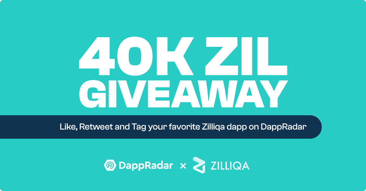 1/ 💰 Hello wonderful community, to commemorate <a href="/zilliqa/">Zilliqa</a> integration on DappRadar, there is going to be a giveaway of 40,000 ZIL to 20 participants.
 
📅 Duration: 2022.05.18 - 2022.05.23