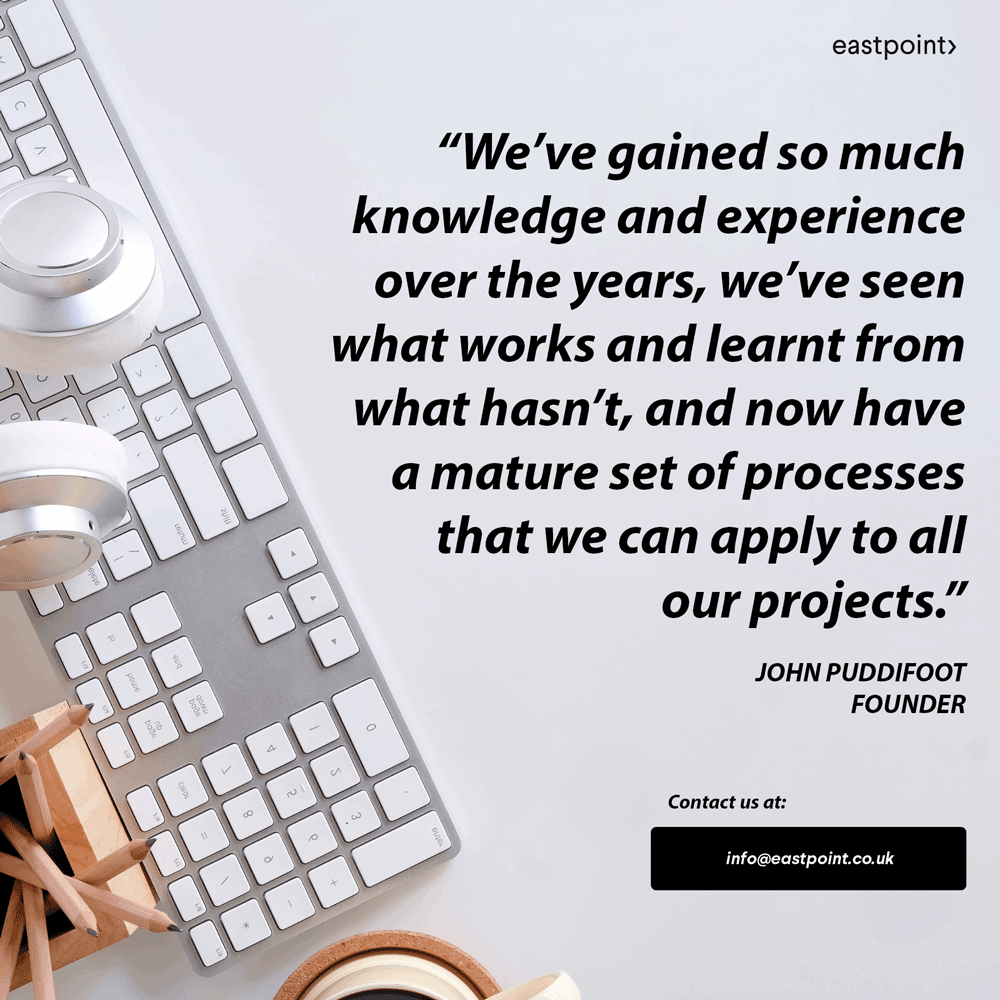 Read more about our ISO certifications on our blog, guest starring our founder John 🤩

eastpoint.co.uk/blog/iso-certi…

Thanks to our amazing team, our clients, and @QMSINT.