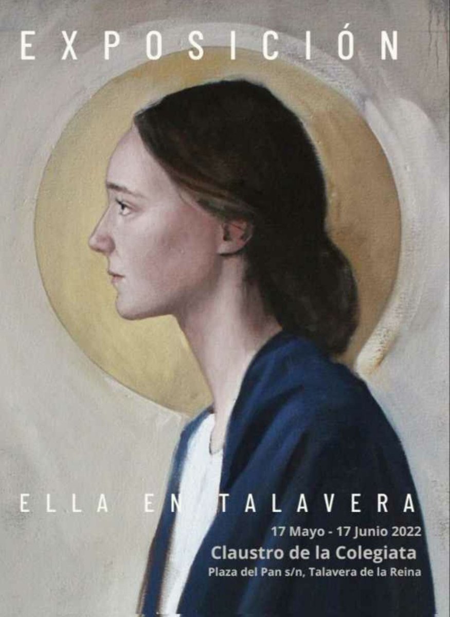 karossah's tweet photo. Hoy no ovides pasarte por la exposición "Ella. María en el arte sacro contemporáneo" en el Claustro de la Colegiata de Santa María la Mayor, en Talavera de la Reina.

Es una belleza y estará abierta hasta el 17 de junio.
#DiaInternacionalDeLosMuseos
#DiaDeLosMuseos  @architoledo https://t.co/f4vE525CHe