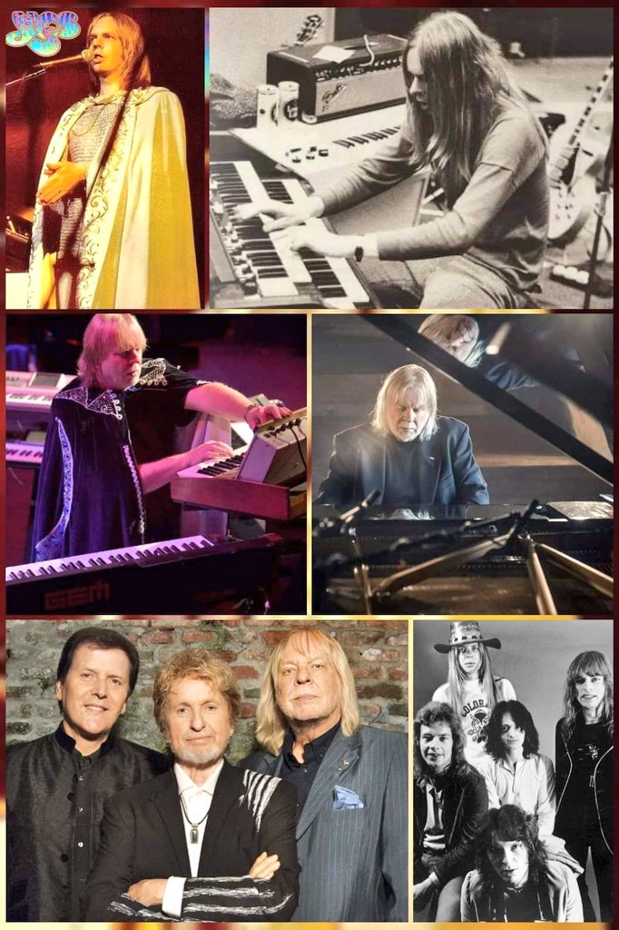   Happy birthday to the great Rick Wakeman 73, keyboardist of the band Yes and owner of a spectacular solo career. 