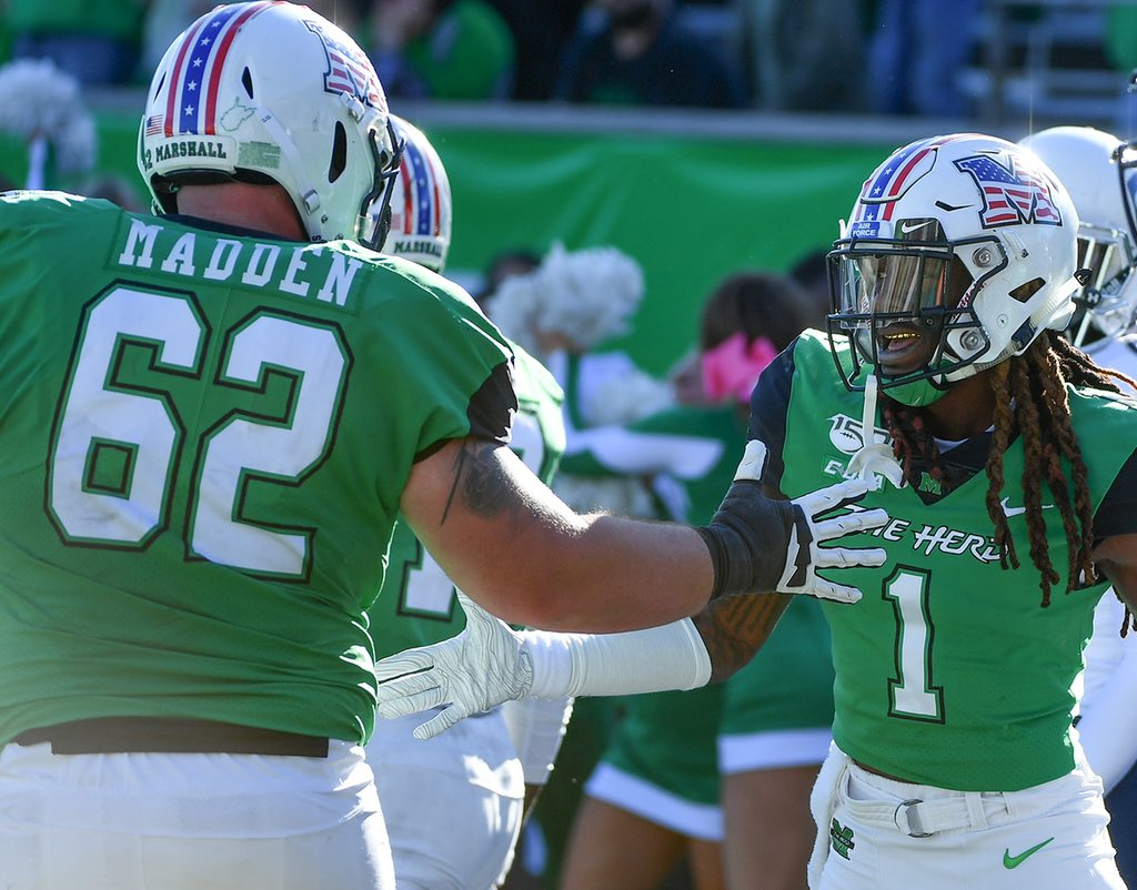 Extremely blessed to receive an offer from Marshall university #theheard @Labronn500  <a href="/murph918/">Louis Murphy Jr</a> <a href="/street_ralph/">Ralph Street</a> <a href="/ErnestC84404007/">Ernest Clayton</a>