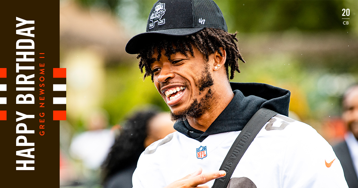 Retweet to wish <a href="/gnewsii/">Greg Newsome II</a> a happy birthday! 🥳