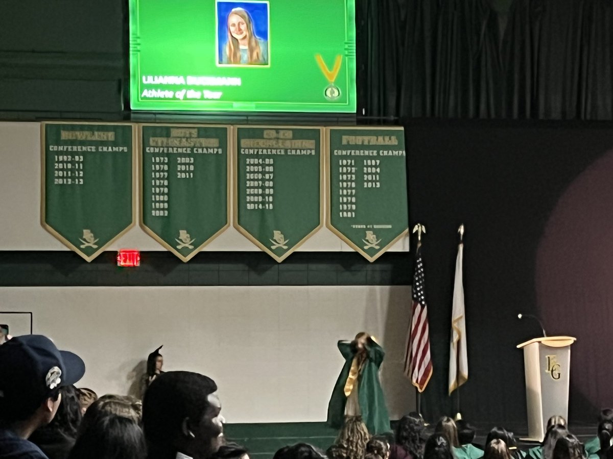 Your EGHS Female Athlete of the Year: Lili Duckmann!! 🎊🎈🎉