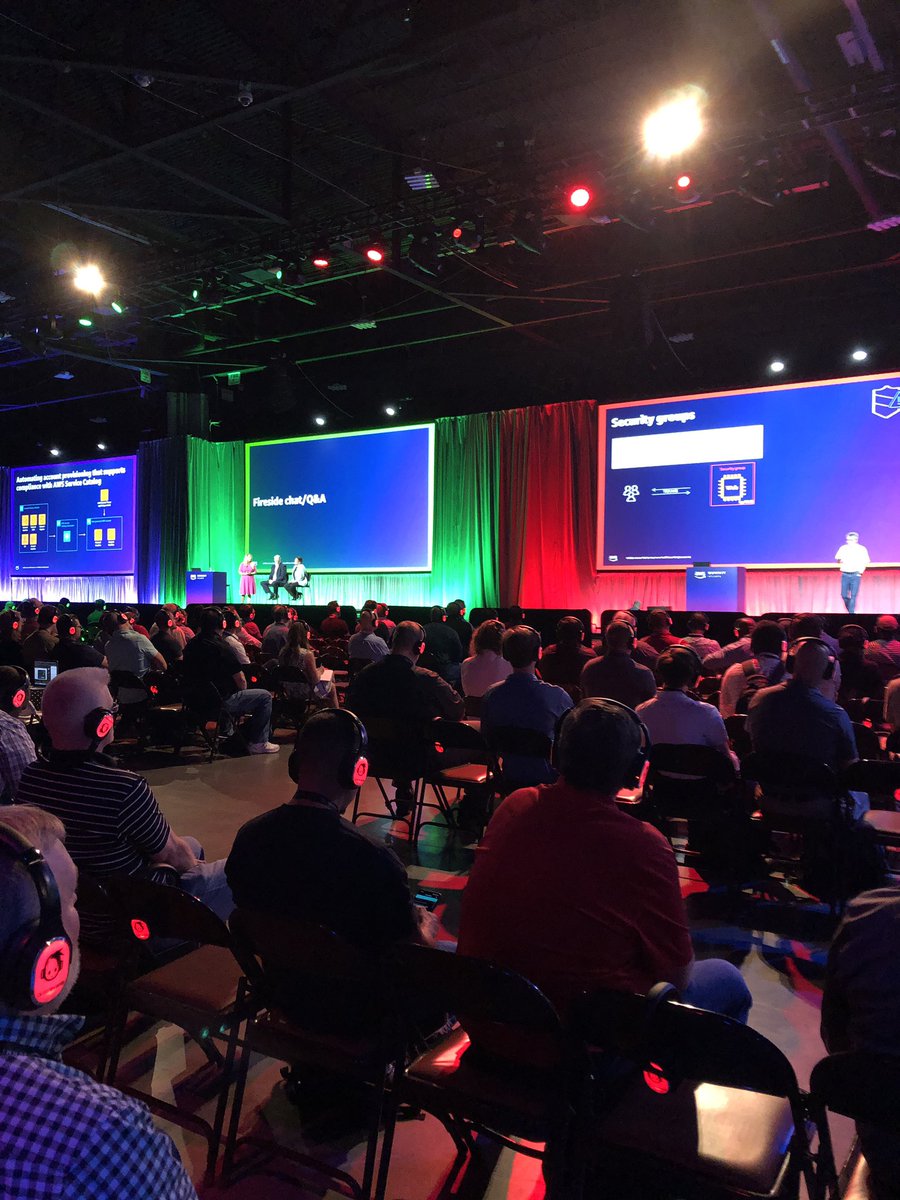 LawrenceDCodes's tweet image. #awssummit2022 pretty cool so far and crazy informative.  I like how they maximized this space for multiple simultaneous speakers just by using headphones .  #techconference #CloudComputing