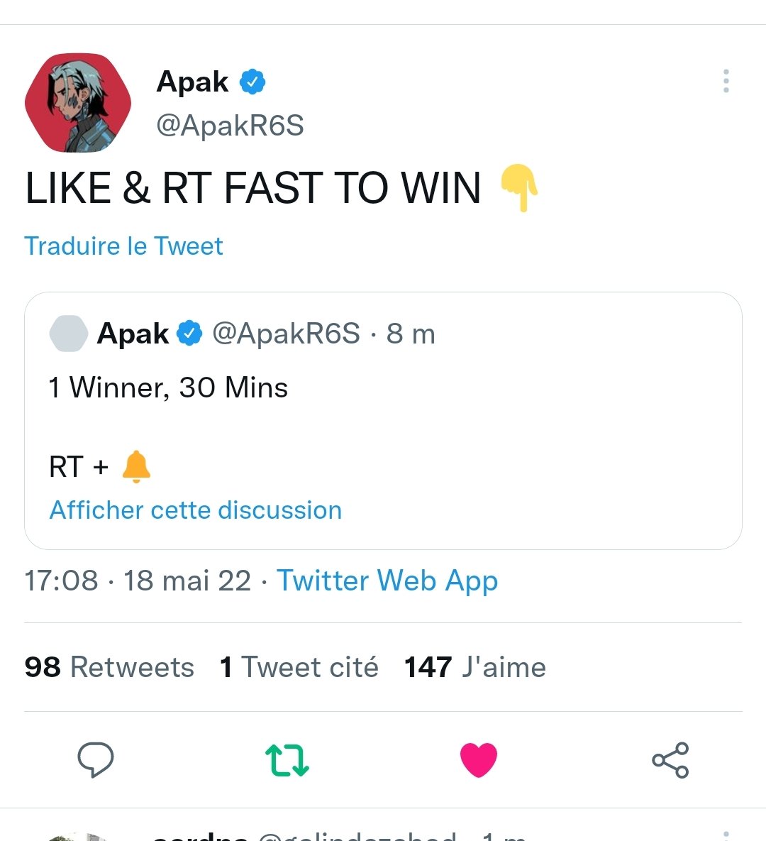 Mustn_'s tweet photo. @ApakR6S https://t.co/TwNiPfJ772
