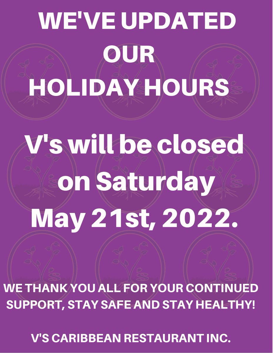 veezvegan's tweet photo. We’ve updated our holiday hours https://t.co/QlvnTfRgwv